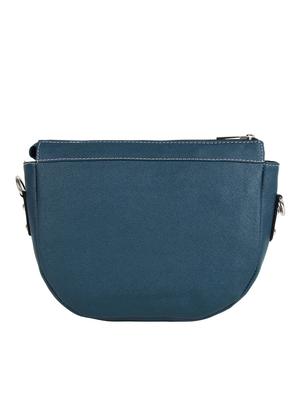 blue leatherette (pu) regular sling bag - 16271781 - Standard Image - 2