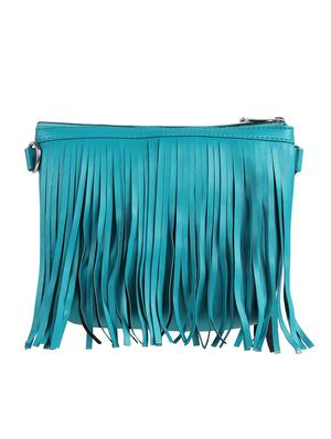 blue leatherette (pu) regular sling bag - 16271784 - Standard Image - 2