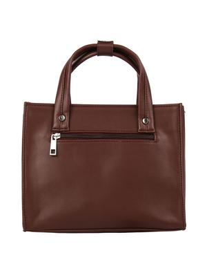 pink leatherette (pu) regular handbag - 16271849 - Standard Image - 2