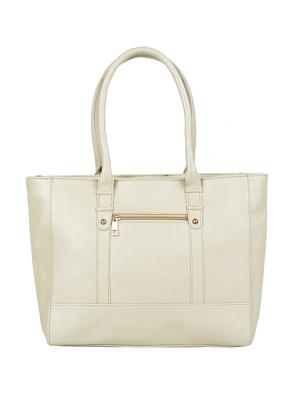 gold leatherette (pu) regular handbag - 16271873 - Standard Image - 2