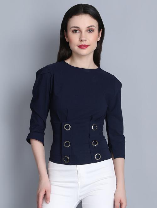 eyelid detail solid top - 16272139 - Standard Image - 1