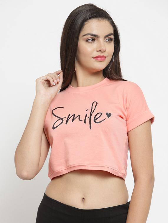 Quirky text crop top - 16272297 - Zoom Image - 1