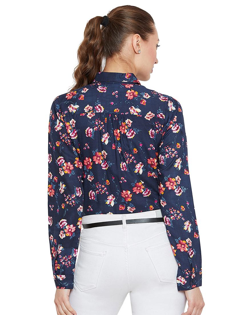 long sleeved floral shirt - 16272683 - Zoom Image - 3
