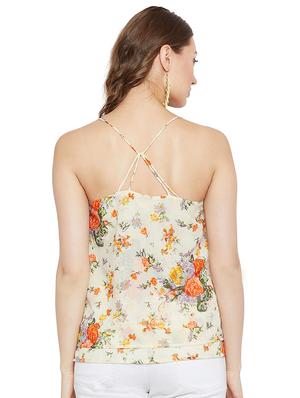 floral layered cami top - 16272692 - Standard Image - 3
