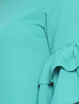 ruffle detail bell sleeves top - 16272940 - Standard Image - 5