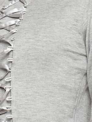 lace up full sleeved top - 16272956 - Standard Image - 5
