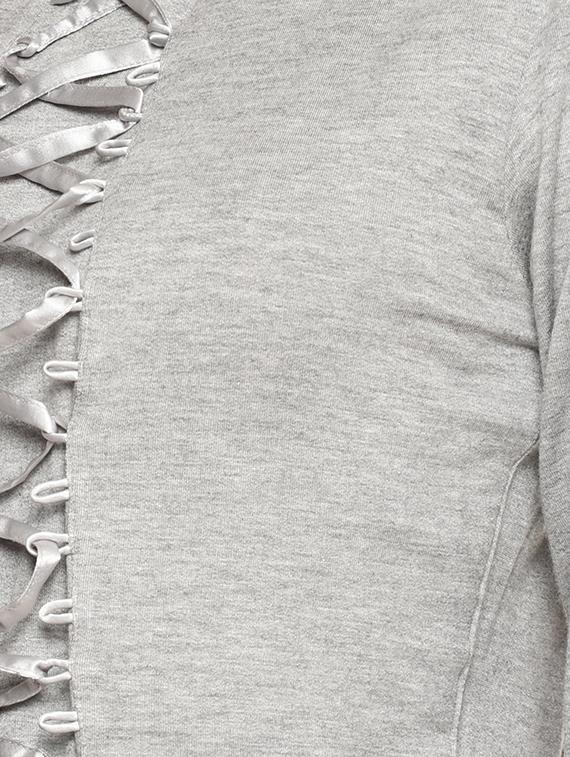 lace up full sleeved top - 16272956 - Zoom Image - 5