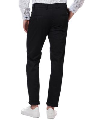black solid chinos - 16273057 - Standard Image - 3
