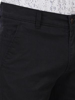 black solid chinos - 16273057 - Standard Image - 5