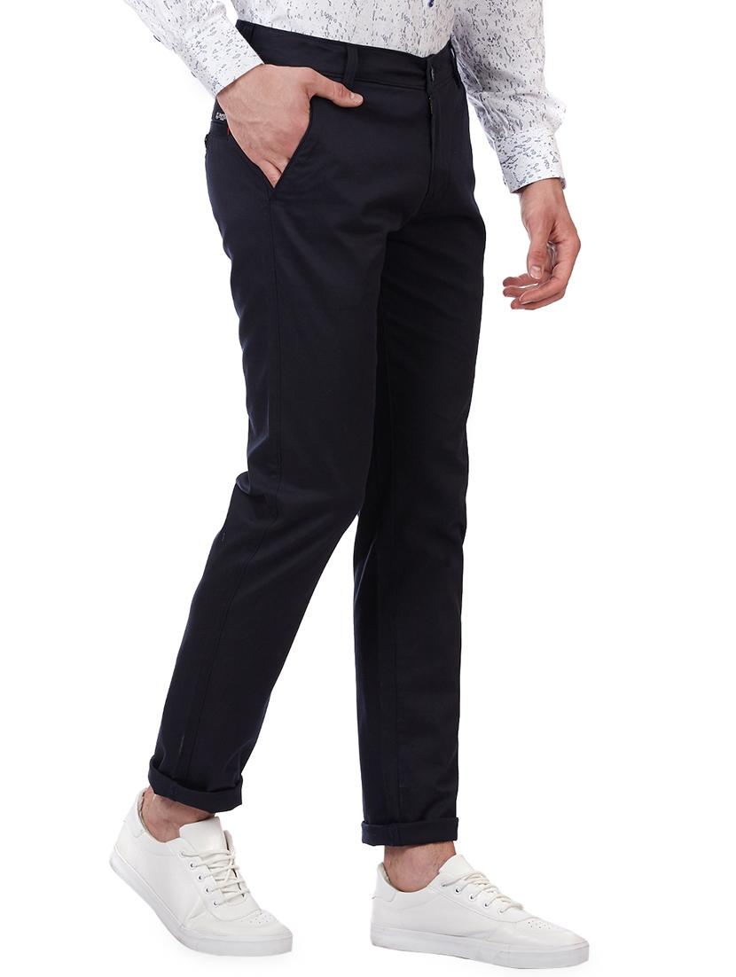 blue solid chinos - 16273058 - Zoom Image - 2
