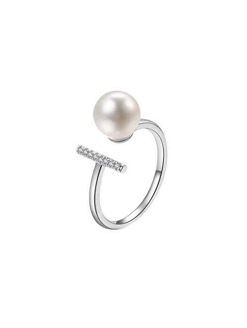 silver metal finger ring - 16273454 - Standard Image - 1