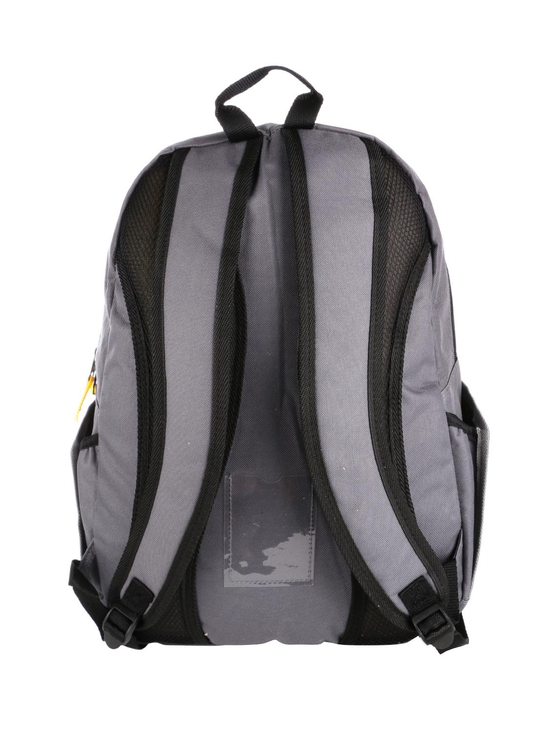 grey leatherette (pu) regular backpack - 16273540 - Zoom Image - 2