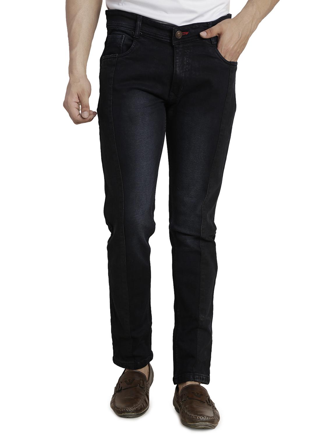 black denim light washed jeans - 16273699 - Zoom Image - 1