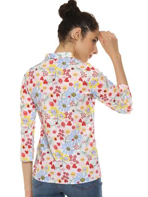 button up printed shirt - 16273718 - Standard Image - 3