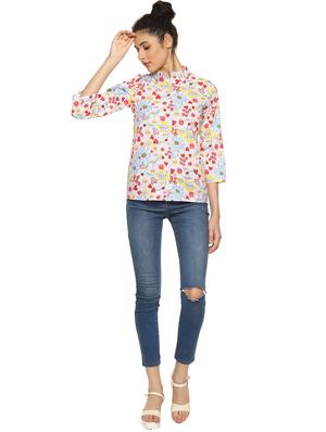 button up printed shirt - 16273718 - Standard Image - 4