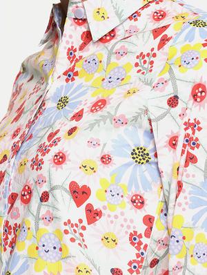 button up printed shirt - 16273718 - Standard Image - 5