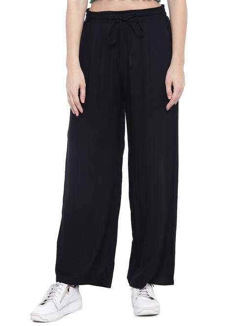pleat detail drawstring trouser - 16274188 - Very Small Image - 1
