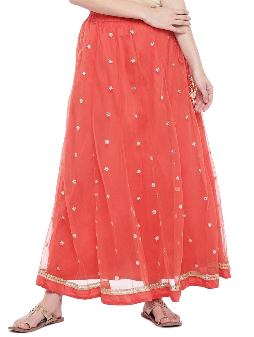 sequined flared skirt - 16274190 - Zoom Image - 1