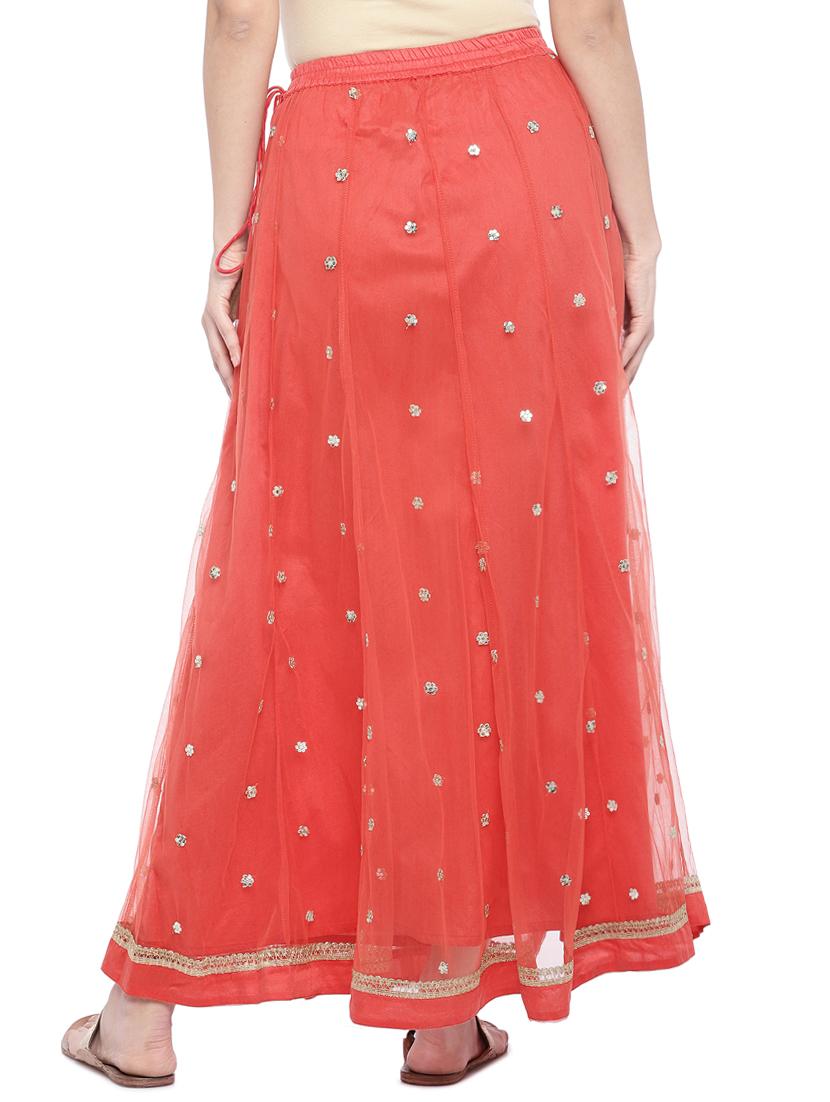 sequined flared skirt - 16274190 - Zoom Image - 3
