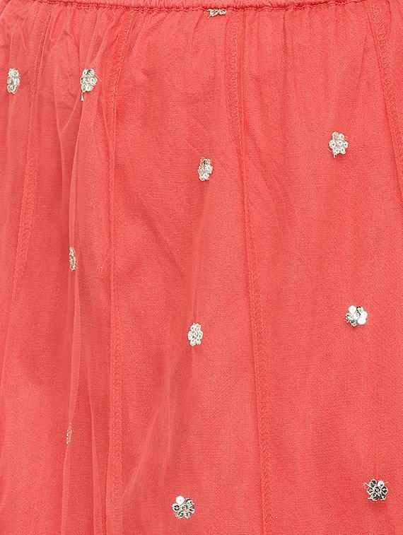 sequined flared skirt - 16274190 - Zoom Image - 4