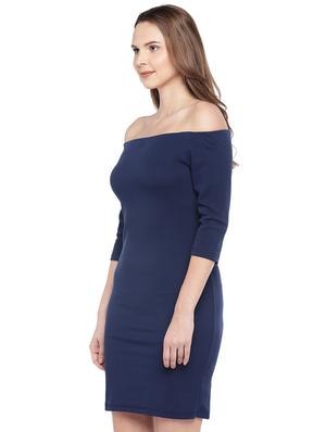off shoulder bodycon dress - 16274257 - Standard Image - 2
