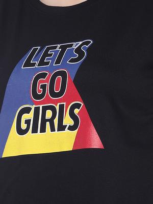 graphic print boxy tee - 16274269 - Standard Image - 5