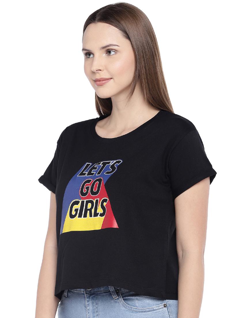 graphic print boxy tee - 16274269 - Zoom Image - 2
