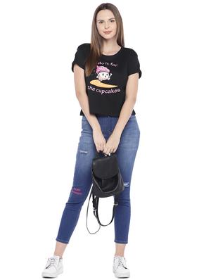 quirky print boxy tee - 16274270 - Standard Image - 4