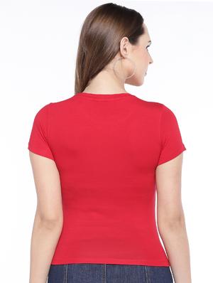 scoop neck solid top - 16274291 - Standard Image - 3
