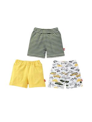 set of 3 multi colored cotton shorts - 16274512 - Standard Image - 2
