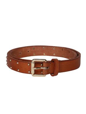 brown leather belt - 16274533 - Standard Image - 2