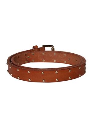 brown leather belt - 16274533 - Standard Image - 3