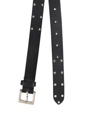 black leather belt - 16274534 - Standard Image - 4