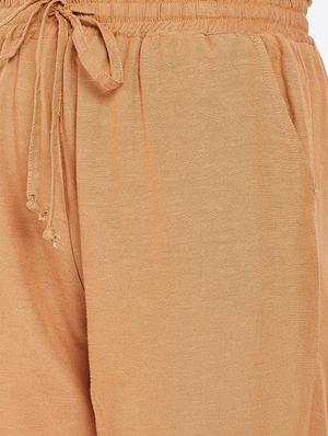 ankle length drawstring trouser - 16274564 - Standard Image - 4