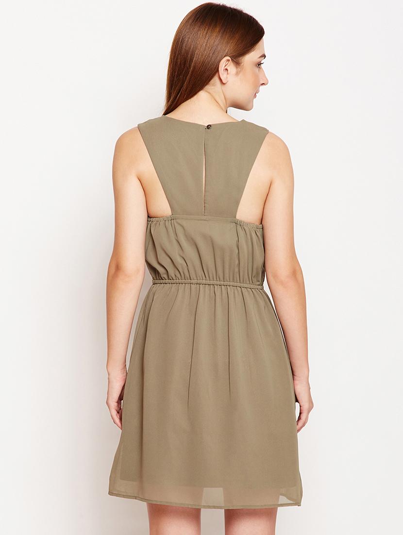 embellished a-line dress - 16274739 - Zoom Image - 3