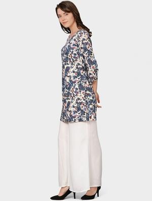 floral a-line tunic - 16274949 - Standard Image - 2