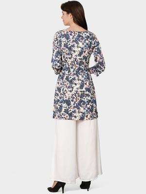 floral a-line tunic - 16274949 - Standard Image - 3