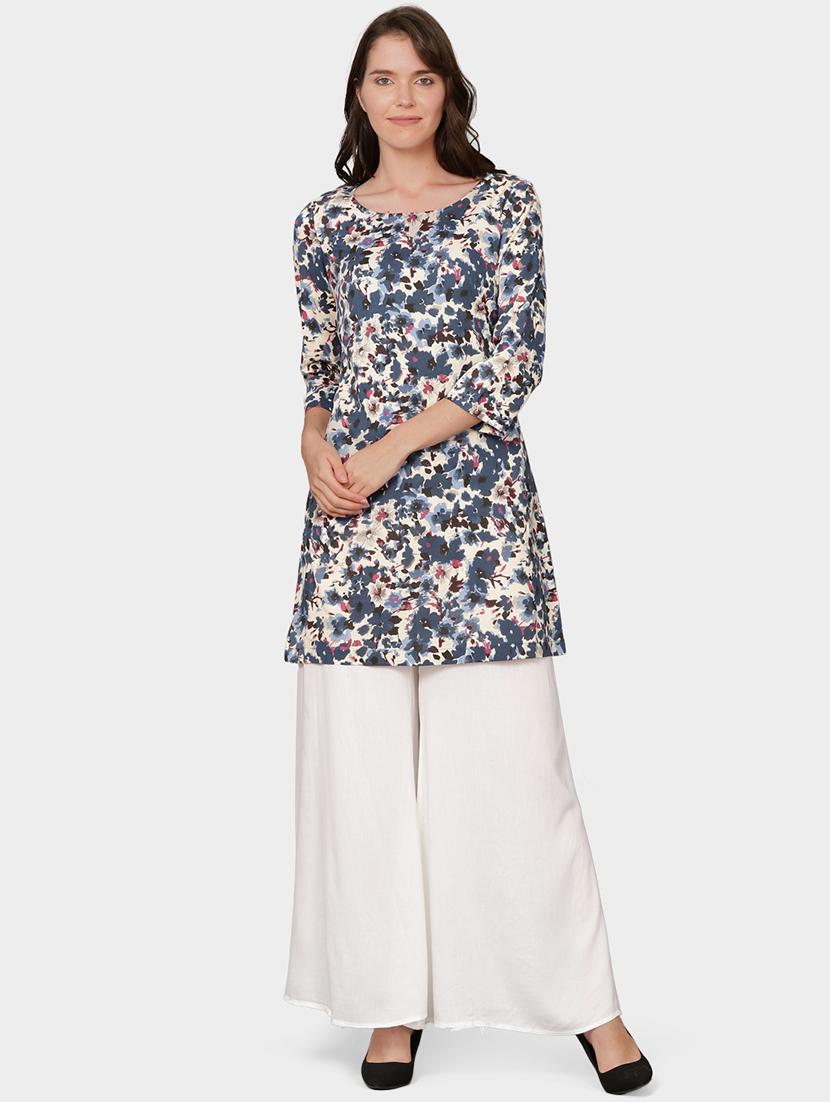 floral a-line tunic - 16274949 - Zoom Image - 1