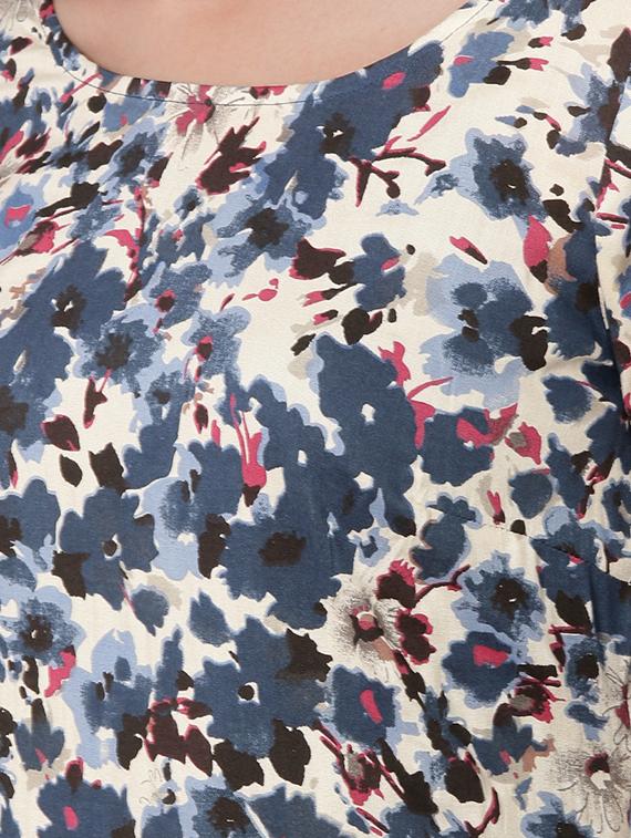 floral a-line tunic - 16274949 - Zoom Image - 4