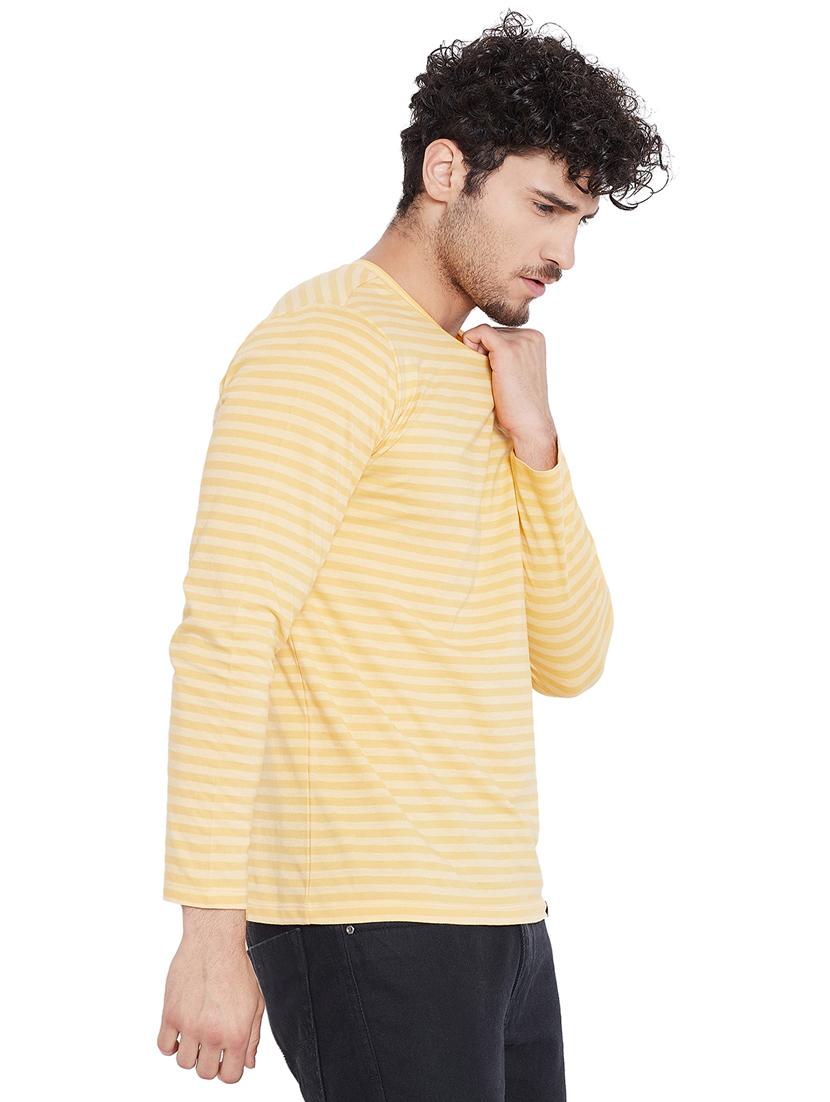yellow striped t-shirt - 16275081 - Zoom Image - 2