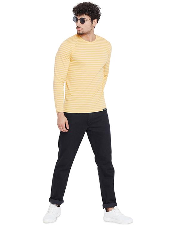 yellow striped t-shirt - 16275081 - Zoom Image - 4
