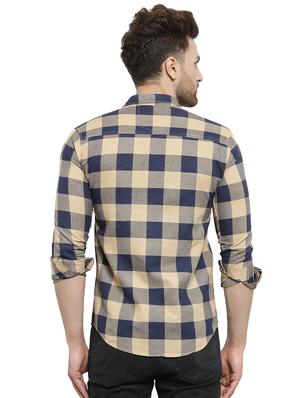multi colored checkered casual shirt - 16275216 - Standard Image - 3