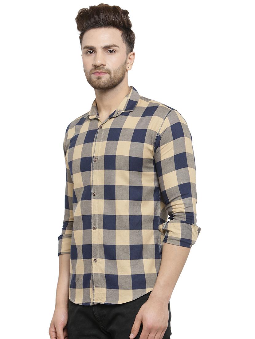 multi colored checkered casual shirt - 16275216 - Zoom Image - 2