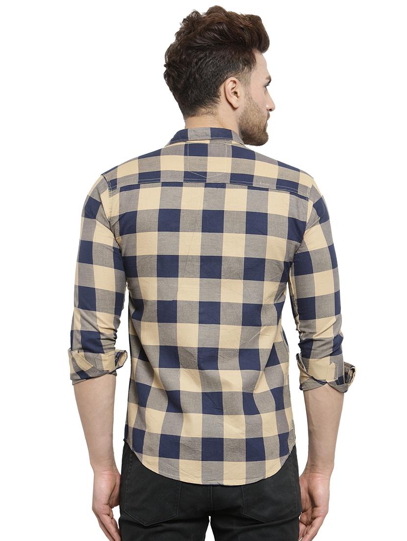 multi colored checkered casual shirt - 16275216 - Zoom Image - 3