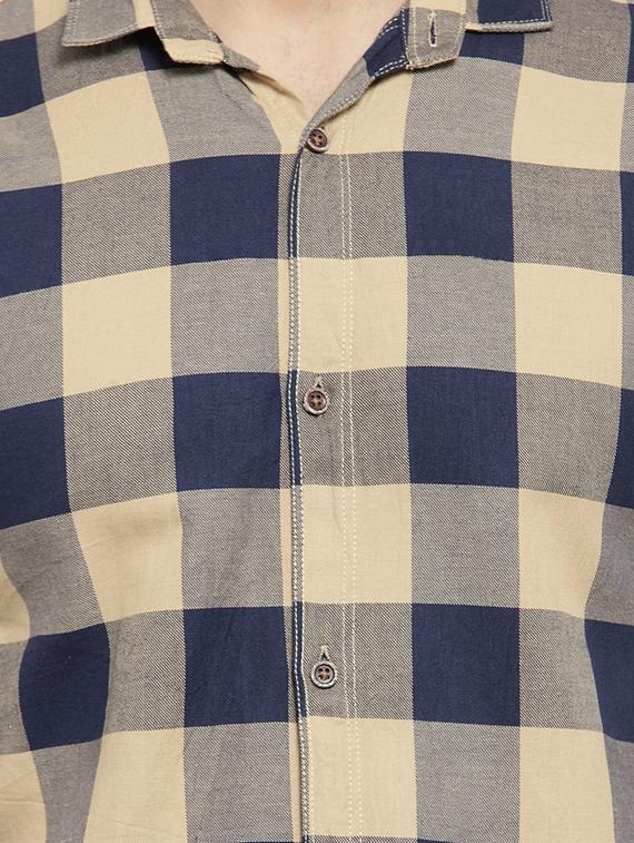 multi colored checkered casual shirt - 16275216 - Zoom Image - 5