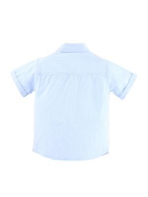blue cotton shirt - 16275424 - Standard Image - 2