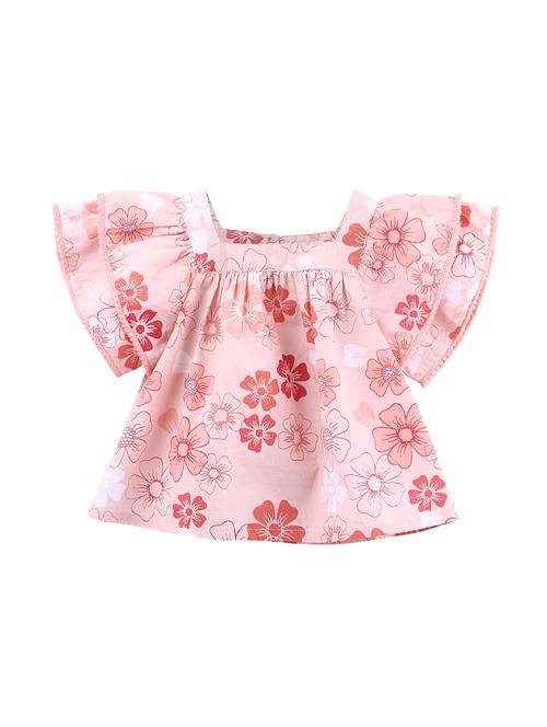 pink cotton regular top - 16275436 - Standard Image - 1