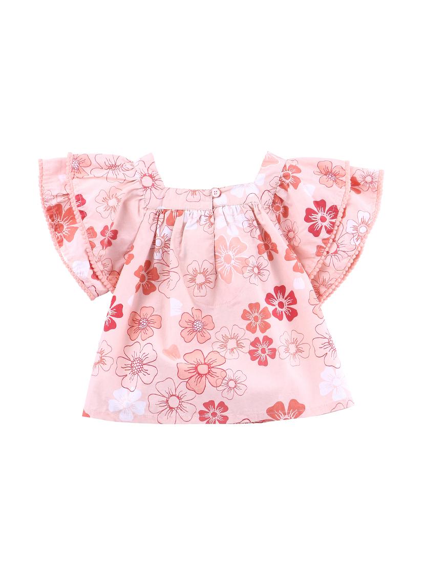 pink cotton regular top - 16275436 - Zoom Image - 2