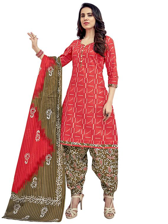 Straight salwar suit unstitched suit - 16275485 - Zoom Image - 1
