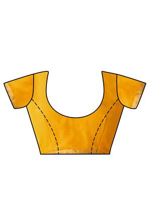 paisey kanjivaram saree with blouse - 16275581 - Standard Image - 3